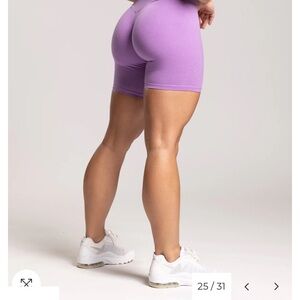 P'tula bare pro lavender shorts